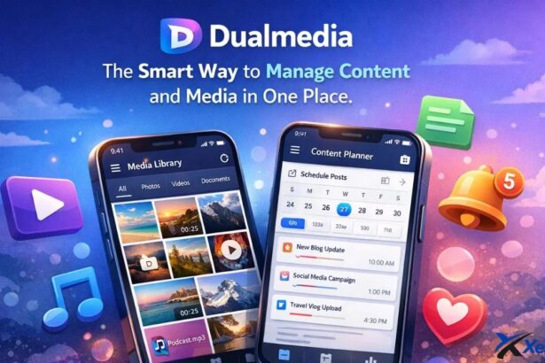 application mobile dualmedia