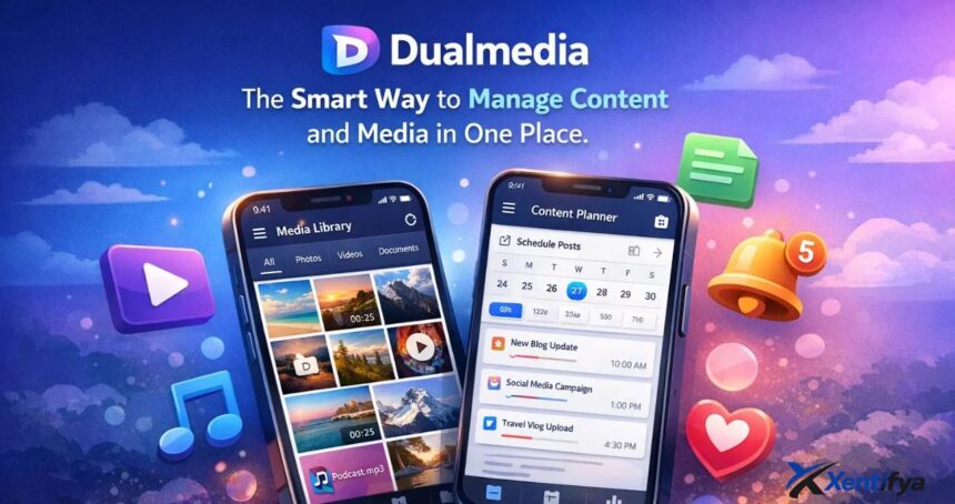 application mobile dualmedia