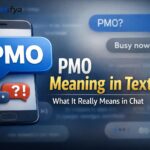 what does pmo mean in text